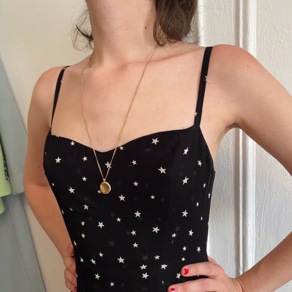 Reformation “Lisa” Star lace trim dress - Picture 5 of 9